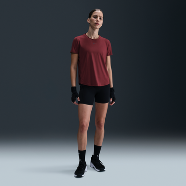 Тениска Nike Dri-FIT One Classic Short Sleeve Training Top Бургунди | FN2798-619, 4