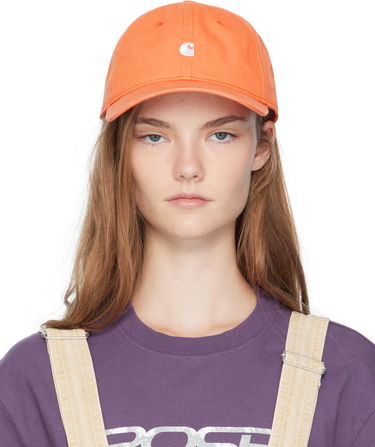 Шапка с козирка Carhartt WIP Madison Logo Cap Оранжево
 | I023750 32UXX, 0