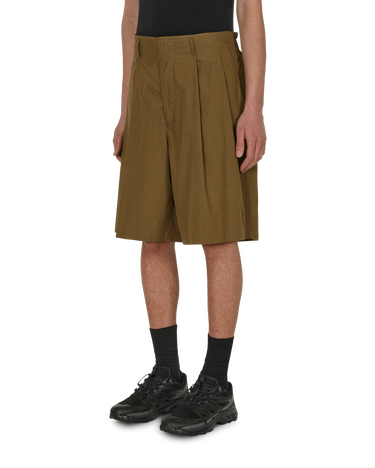 Къси панталони Moncler 1952 Cotton Poplin Shorts Зелено | H10922B00001 8A2, 4