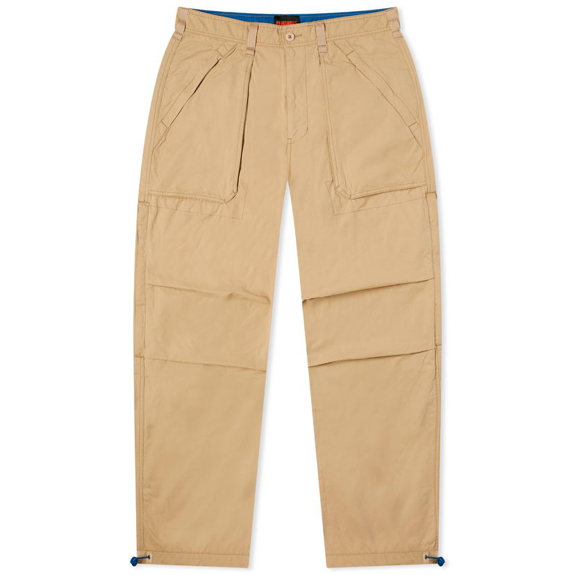 Панталони Pleasures Public Utility Pants Бежово | P24SP038-BEIGE