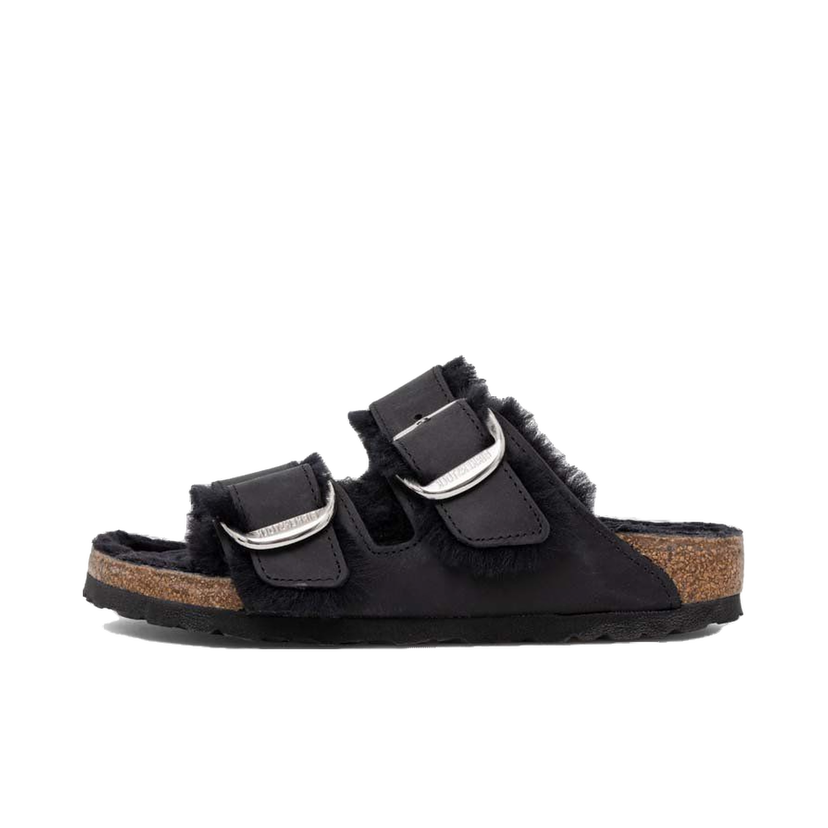 Кецове и обувки Birkenstock Leather Sandals Черно | 1020138