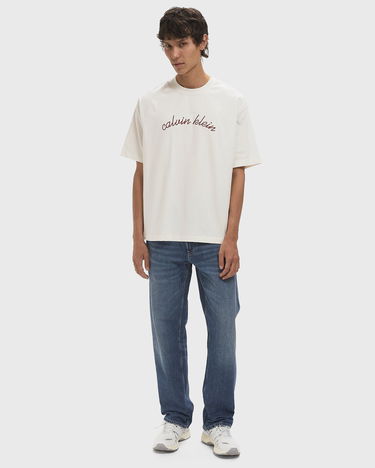 Тениска CALVIN KLEIN D1 Collection T-Shirt Бяло | LV04RC225GYAS, 2