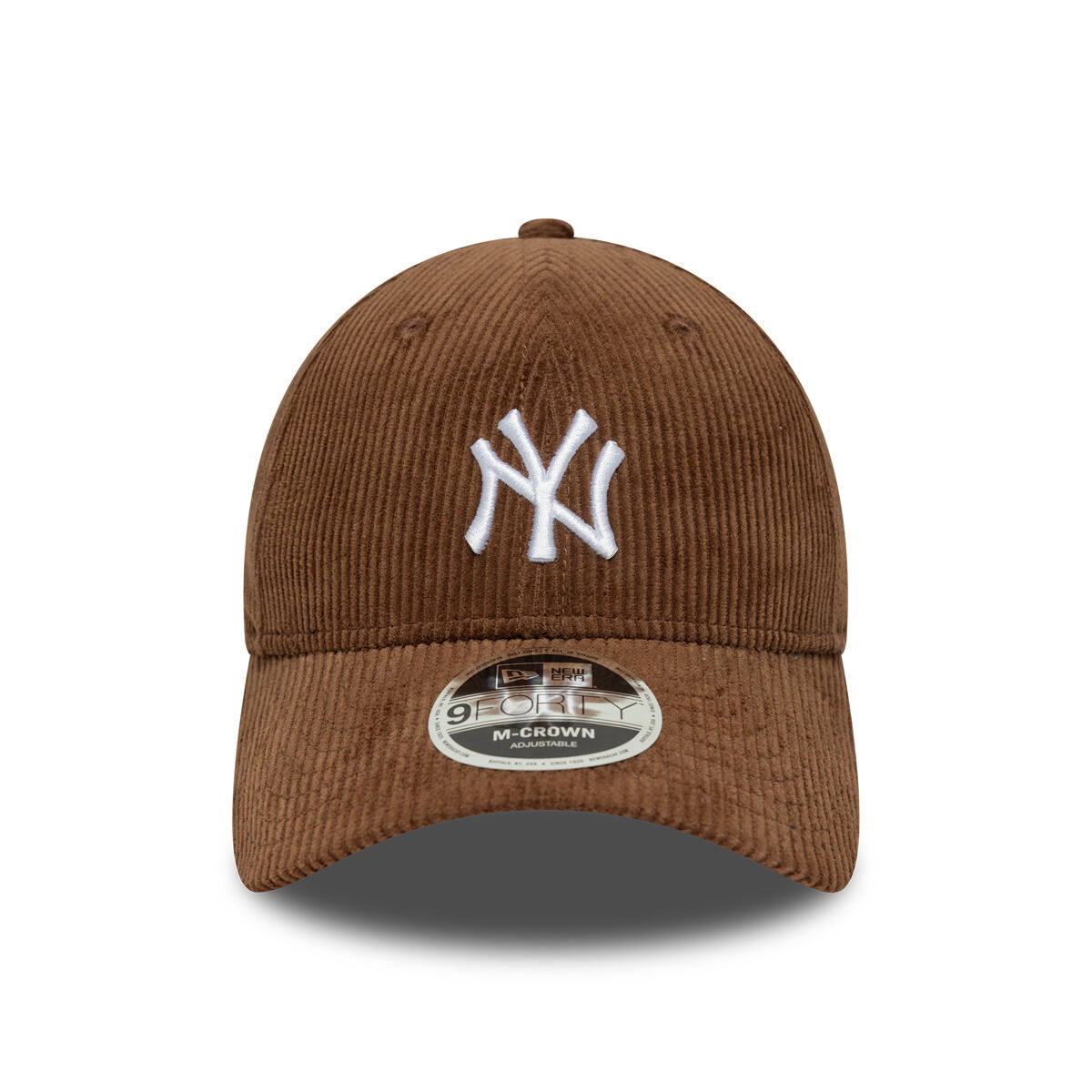 Шапка с козирка New Era MLB Cord 9FORTY M-CROWN NY Yankees Adjustable Cap Кафяво | 60691054, 1
