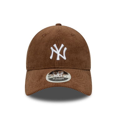 Шапка с козирка New Era MLB Cord 9FORTY M-CROWN NY Yankees Adjustable Cap Кафяво | 60691054, 1