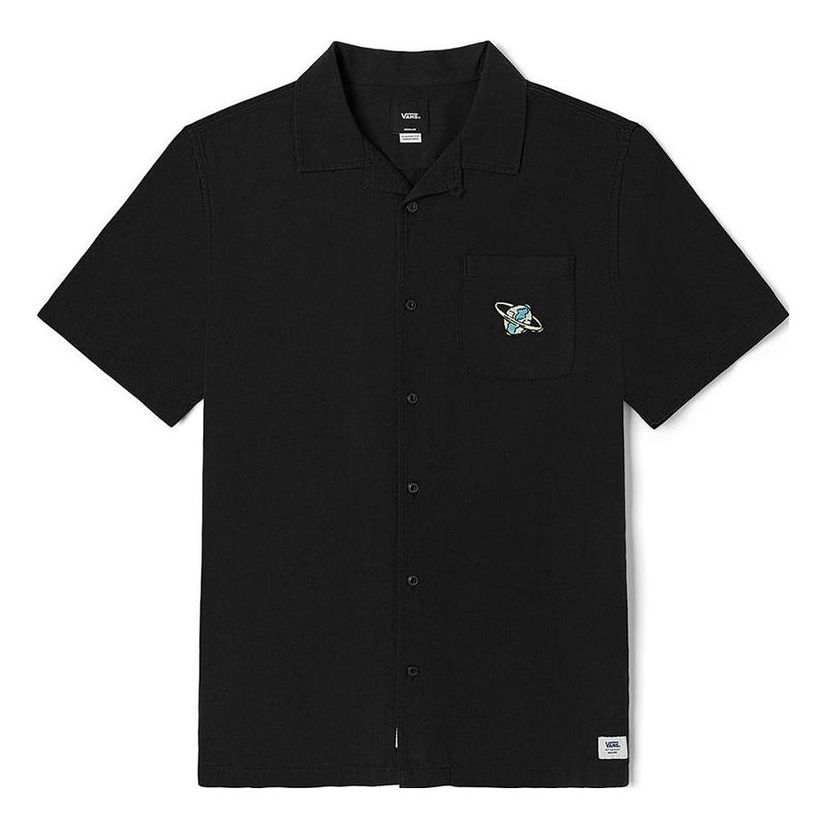 Риза Vans Anaheim Woven Shirt Черно | VN0007WQBLK