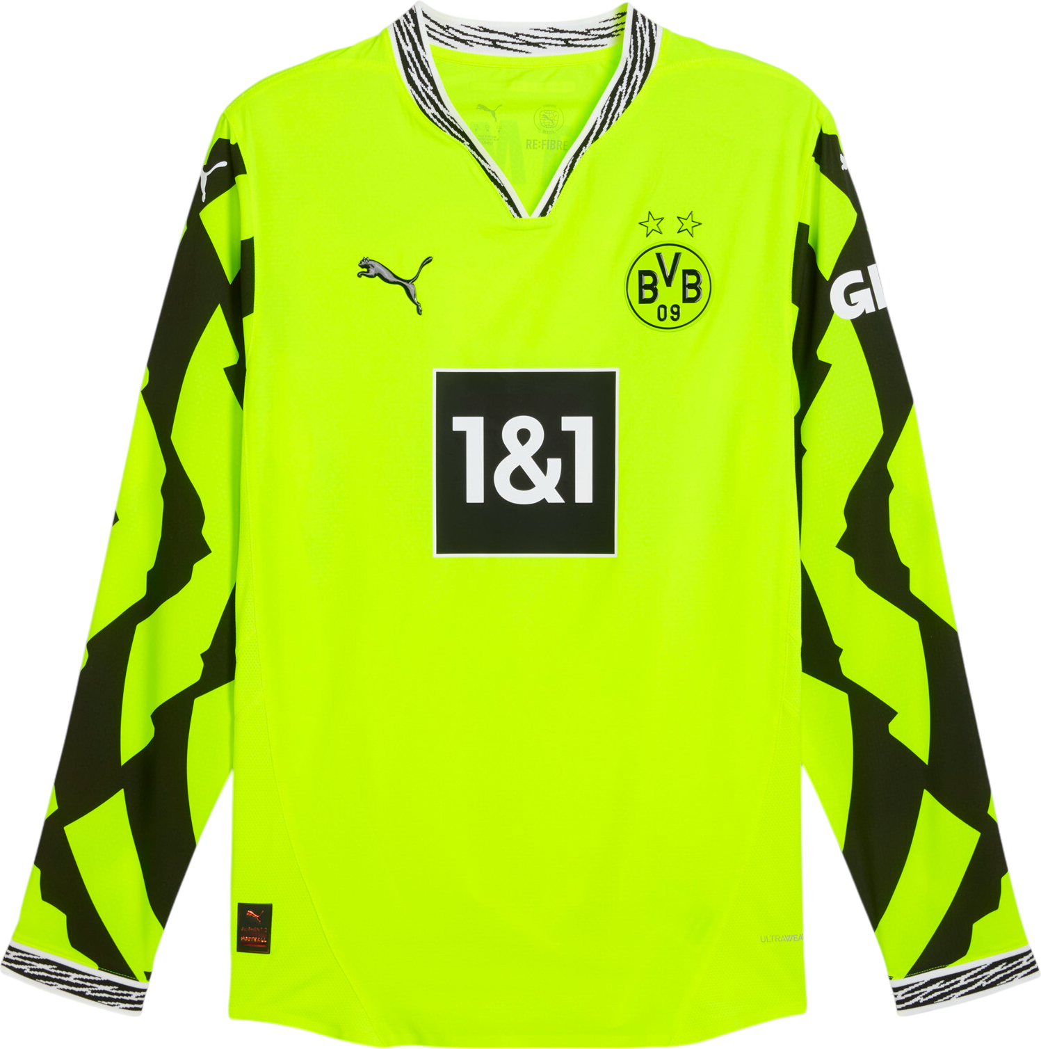 Фланелка Puma BVB Anniversary Authentic Long Sleeve Jersey Жълто | 776141-04, 0