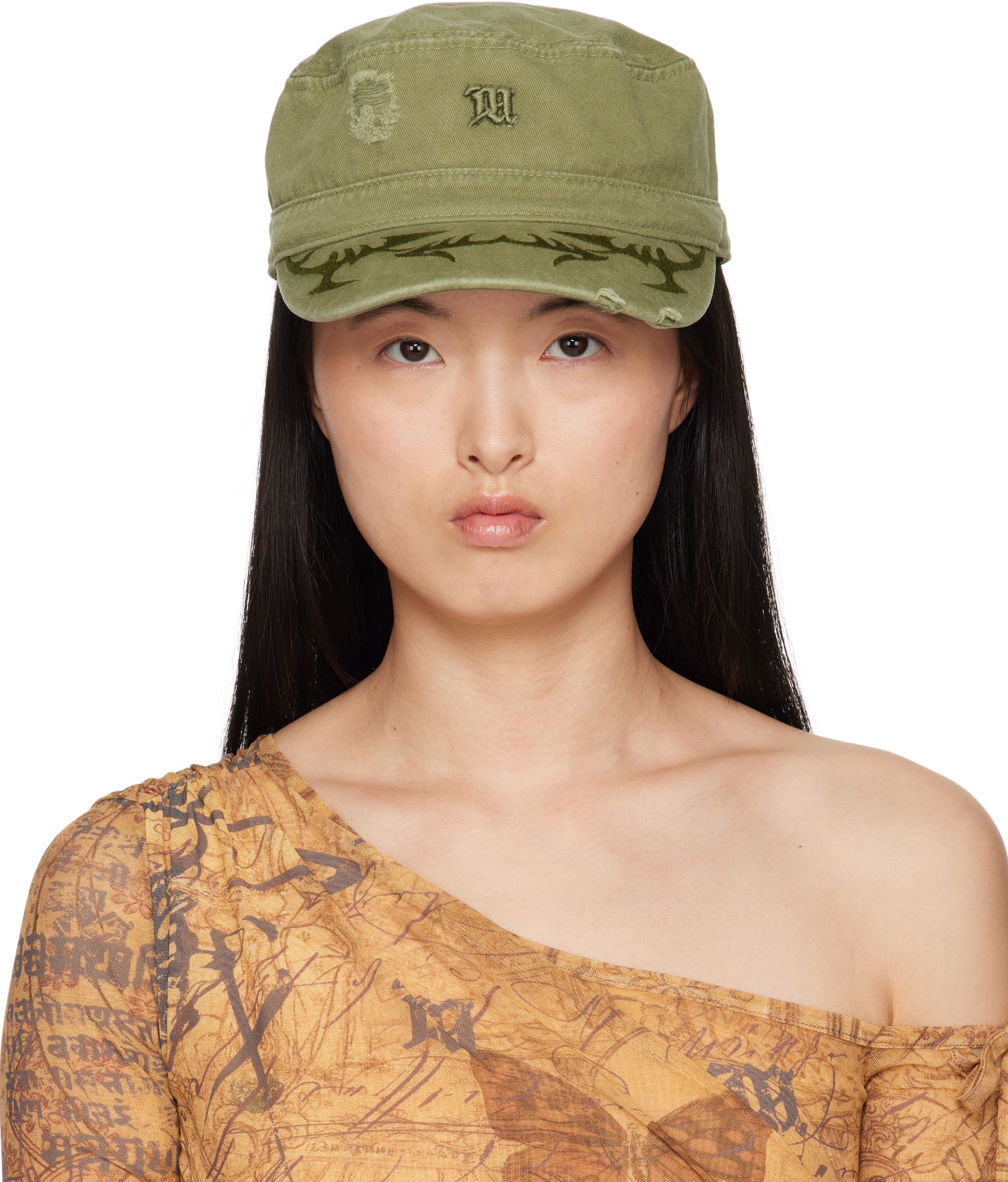 Шапка с козирка MISBHV MISBHV Military Cap Зелено | 250A501, 0