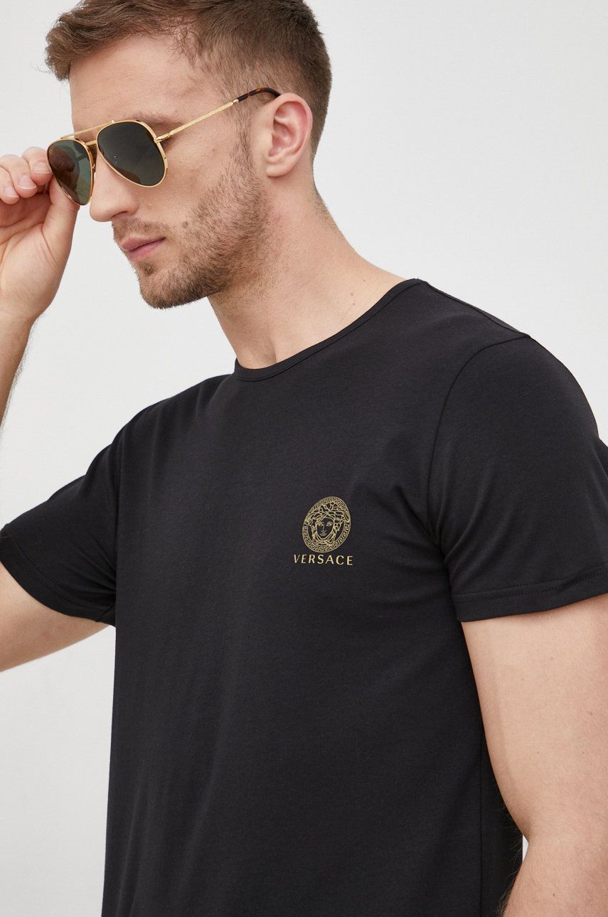 Тениска Versace T-shirt Черно | AU10193, 0