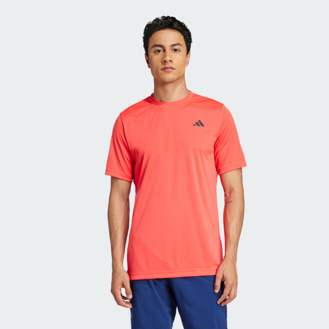 Тениска adidas Performance Tennis Climacool Short Sleeve T-Shirt Червено | JF8505, 0