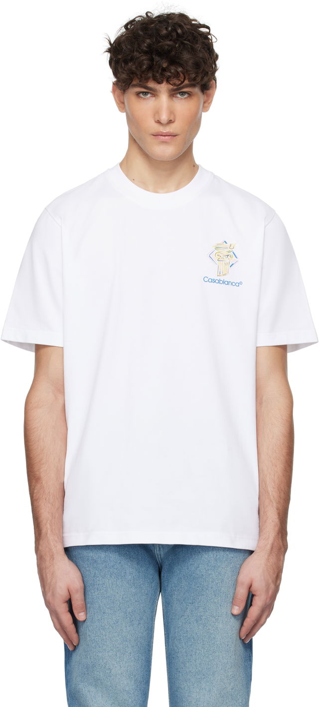 Diamond Column Graphic T-Shirt