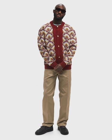 Пуловер Drôle de Monsieur Drole de Monsieur Le Tapisserie Cardigan Червено | G-CA134-WO021-RD, 1