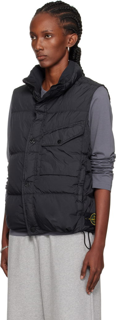 Жилетка Stone Island Recycled Nylon Down Vest Черно | K2-S15-G1000-03-S0A23, 3
