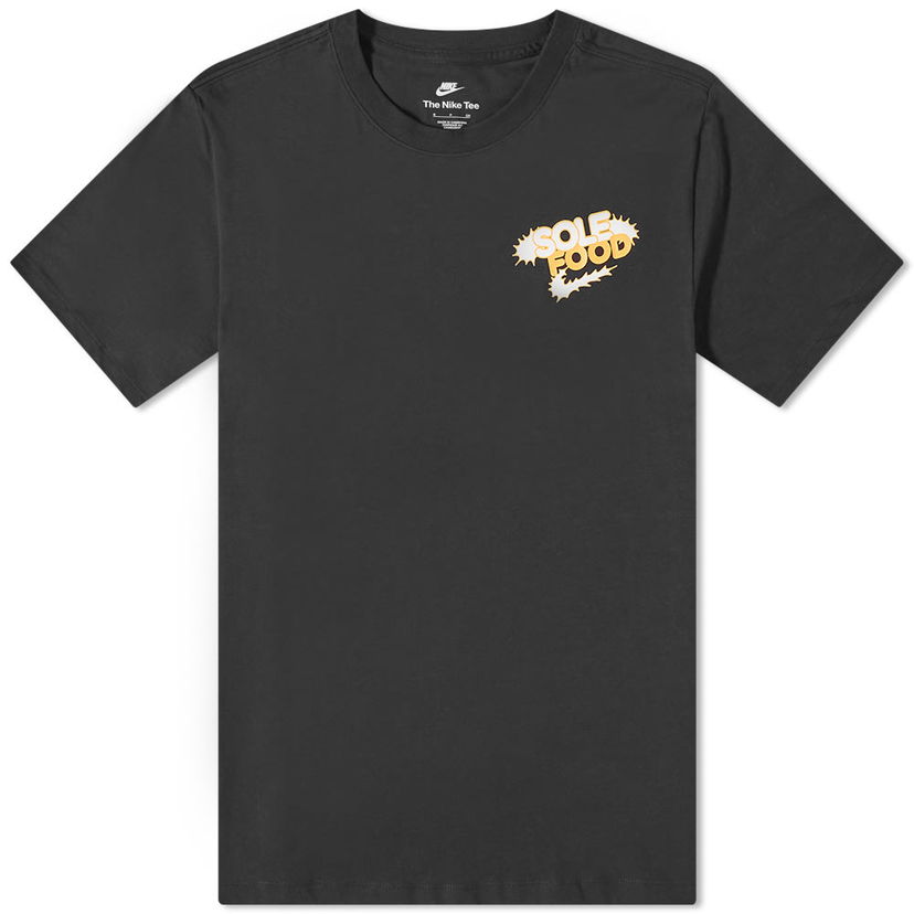 Тениска Nike Burger Sneaker Back Print T-Shirt Черно | DN5177-010