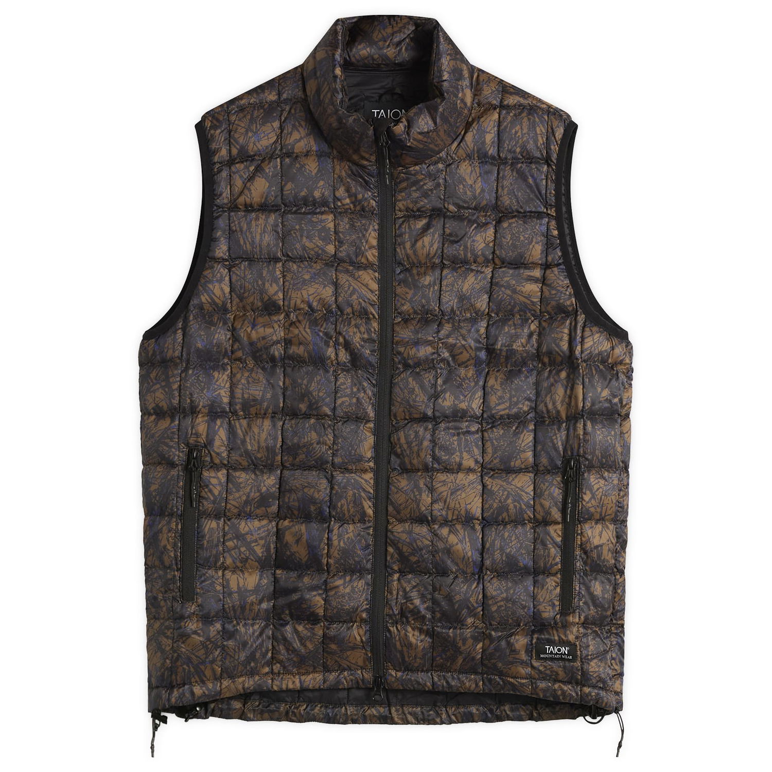 Жилетка TAION Mountain 800FP Zip Light Down Vest Многоцветен | TAION-002ZXMT-800-BMD, 1