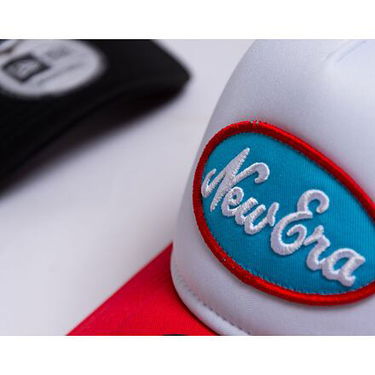 Шапка с козирка New Era 9FORTY A-Frame Trucker Oval Red / White One Size Червено | 60435036, 4