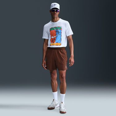 Тениска Nike NikeCourt Dri-FIT Tennis T-Shirt Бяло | HJ3470-100, 4