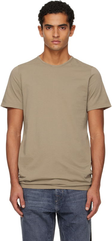 Тениска Rick Owens Concordians Level T-shirt Бежово | DU02E7250 RNP, 0