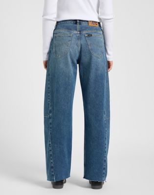 Дънки Lee Rider Barrel Loose Jeans 33x33 Синьо | 112372443, 1