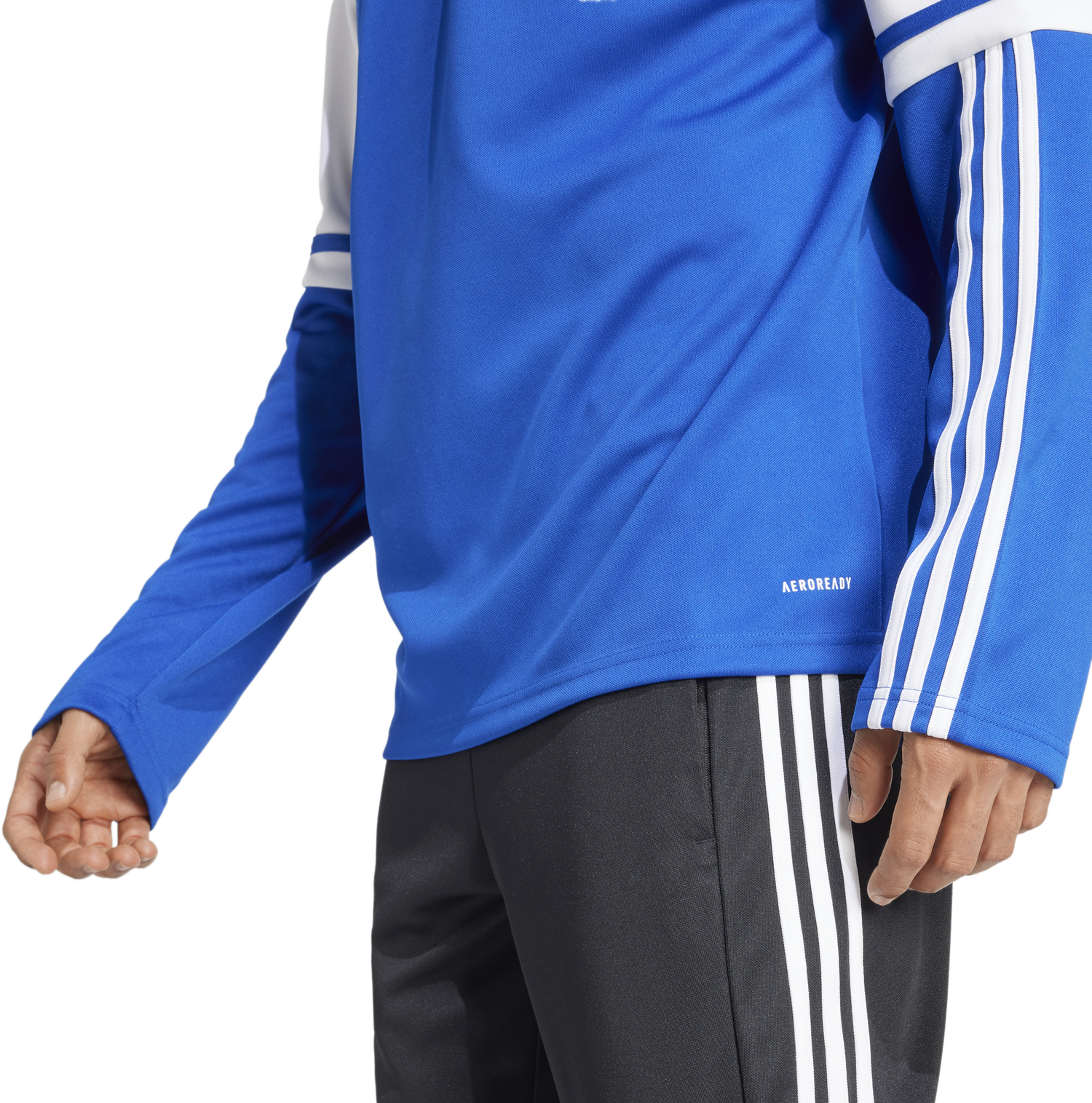 Суитчър adidas Originals Adidas SQ25 TR Long Sleeve Top Синьо | jd2985, 1