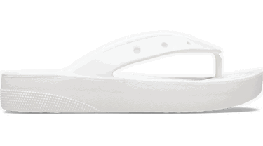 Кецове и обувки Crocs Classic Platform Flips Бяло | 207714-100, 0