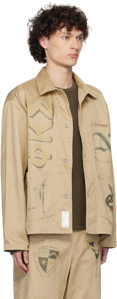 Яке Neighborhood Neighborhood Memorial Coverall Jacket Бежово | 251AQNH-JKM01, 1