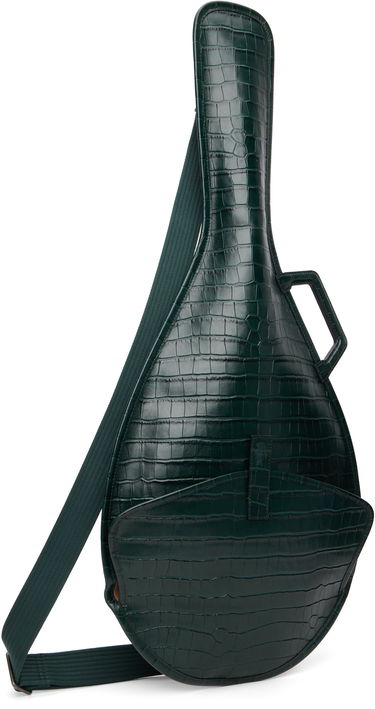 Раници и чанти Lacoste Mock Croc Leather Racket Bag Зелено | NU5169DP, 1