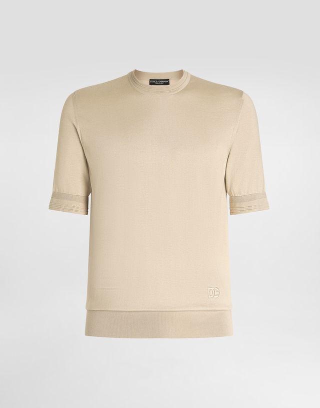 Dolce & Gabbana Silk Crewneck Pullover