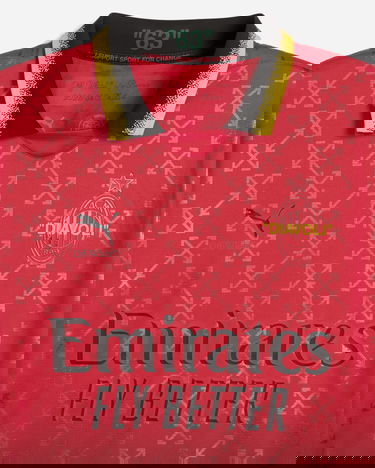 Фланелка Puma AC Milan x Off-White Replica Jersey Red / Black Червено | 783001-02, 4