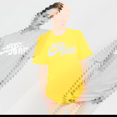 Тениска Nike Just Do It Swoosh T-Shirt Жълто | AR5006-709, 4
