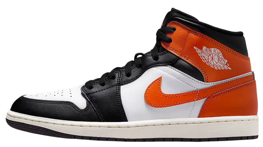 Кецове и обувки Jordan Jordan 1 Mid Black Toe Оранжево
 | DQ8426-801, 0