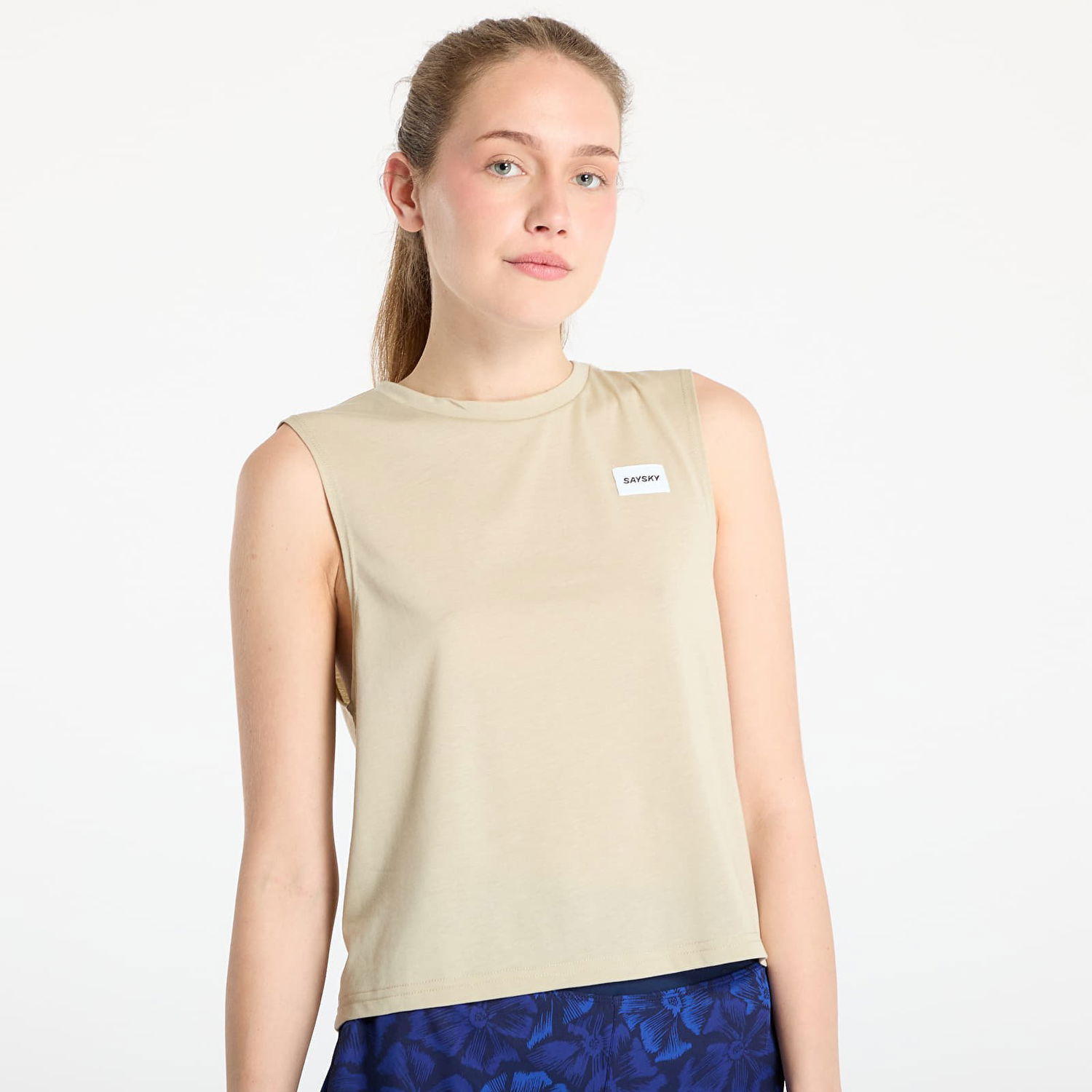 Потник Saysky SAYSKY Women's Clean Motion Tank Top Бежово | XWRSI51C801, 1