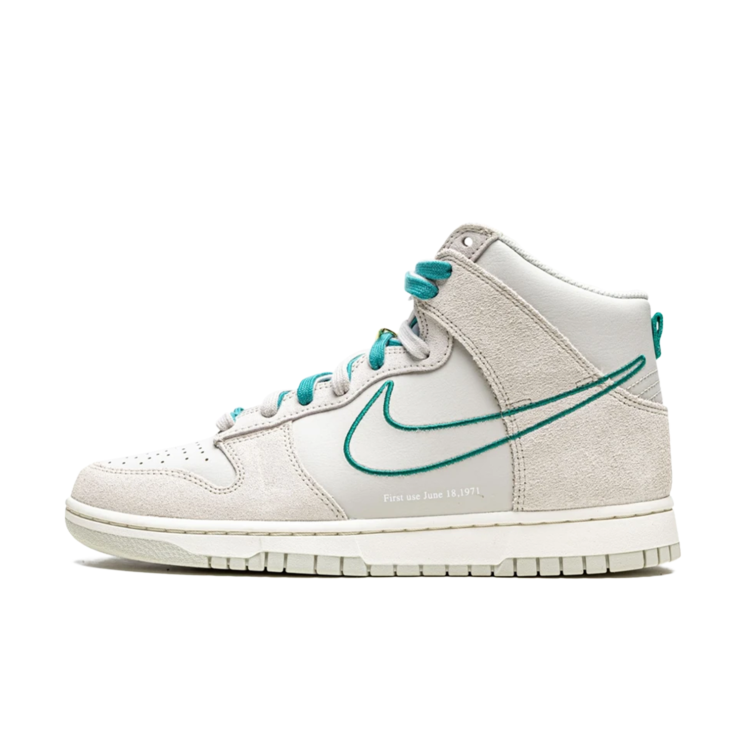 Кецове и обувки Nike Dunk High SE "First Use Pack - Green Noise" Сиво | DH0960-001, 0