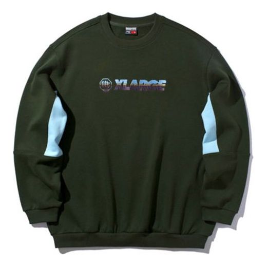 Пуловер Li-Ning XLARGE x Li-Ning Crossover Loose Pullover Зелено | AWEP031-1