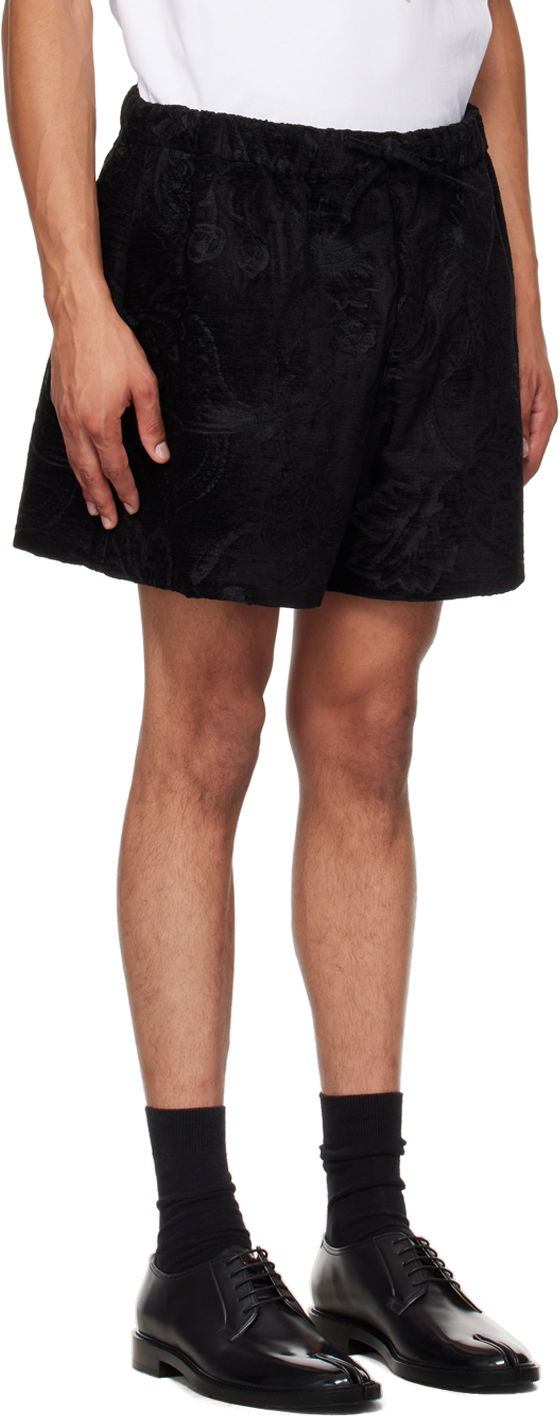 Къси панталони Simone Rocha Simone Rocha Flared Shorts Черно | 4126 1092, 1