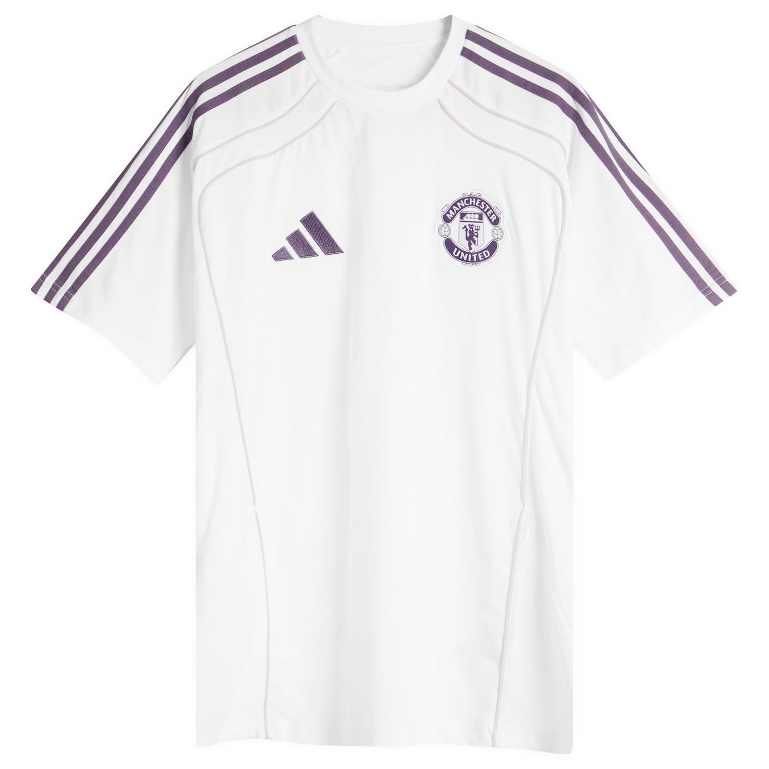 Тениска adidas Originals Manchester United UBP Training T-Shirt Size X-Small Бяло | JN2820, 1