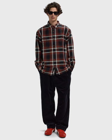 Панталони Carhartt WIP Evan Corduroy Pleated Pants Тъмно синьо | I033757-1C.02, 2