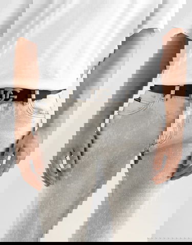 Колани Dolce & Gabbana Dolce & Gabbana Leather Belt With Dg Logo Черно | BC4644AX6228V363, 1