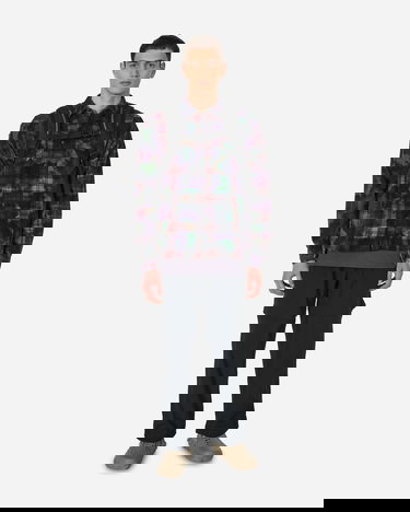 Риза Needles 7 Cuts Wide Uneven Dye Flannel Shirt Многоцветен | MR350 1003, 4