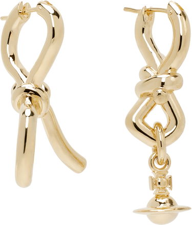 Обеци Vivienne Westwood Vivienne Westwood Sage Knot Earrings Металик | 6202016U-02R001-, 1
