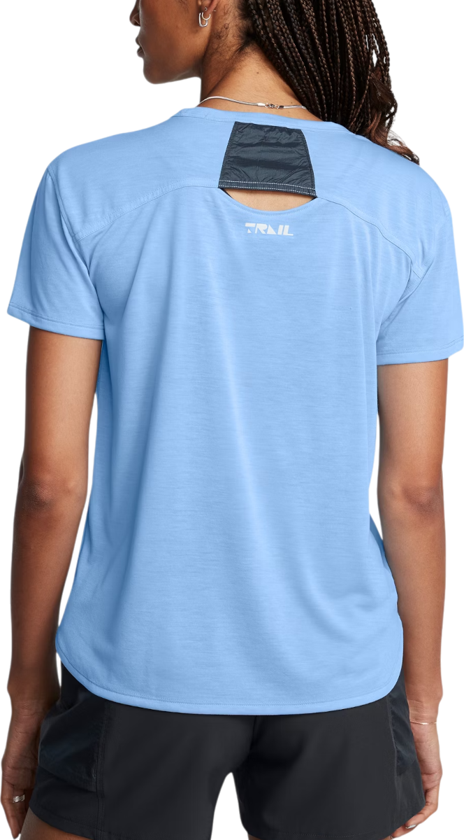 Тениска Under Armour Trail Running Short Sleeve T-Shirt Синьо | 1383361-465, 1