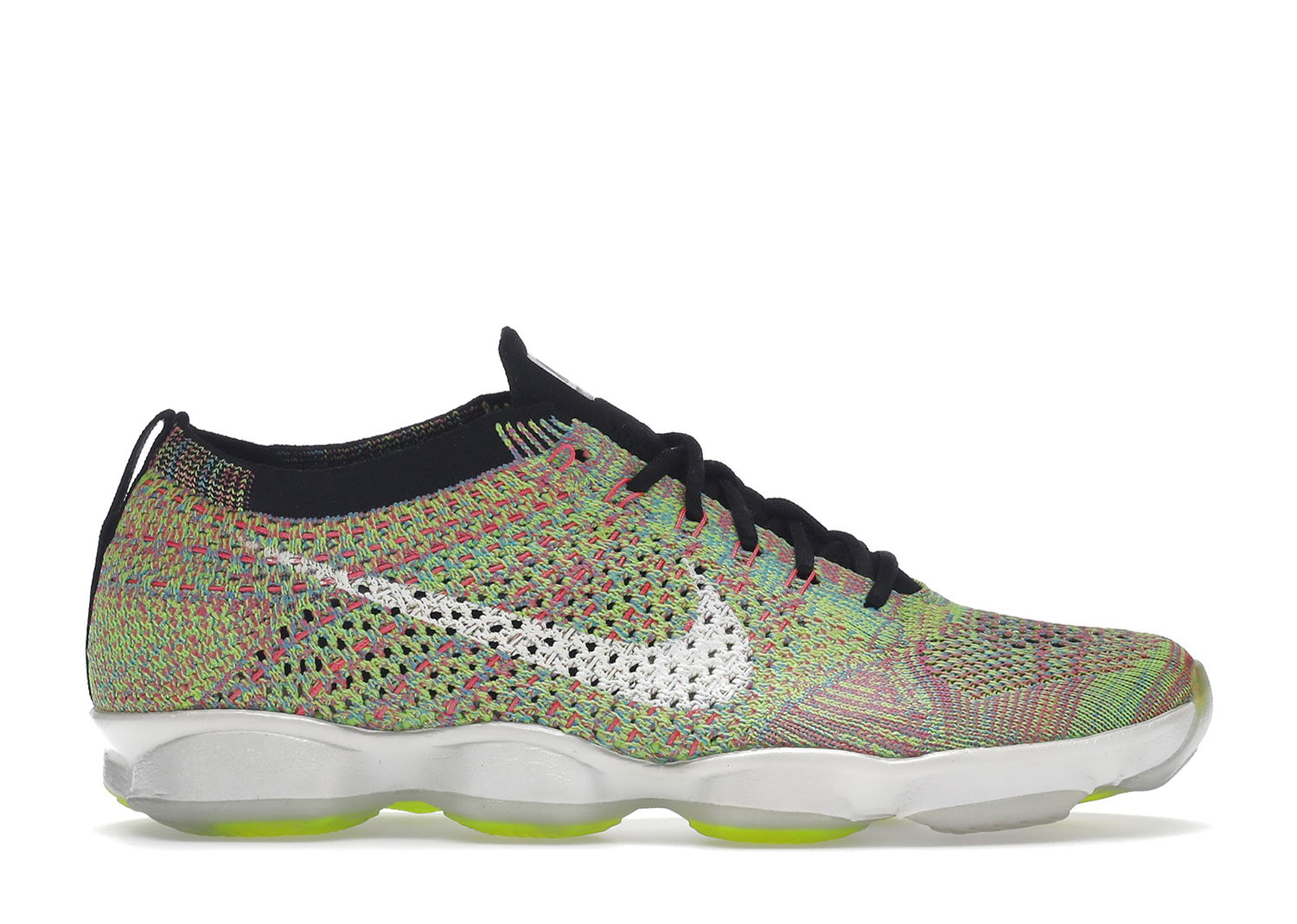 Кецове и обувки Nike Zoom Flyknit Agility Multicolor White (Women's) Сиво | 698616-002, 0
