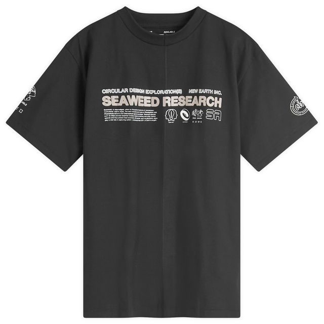 Seaweed Research T-Shirt Black