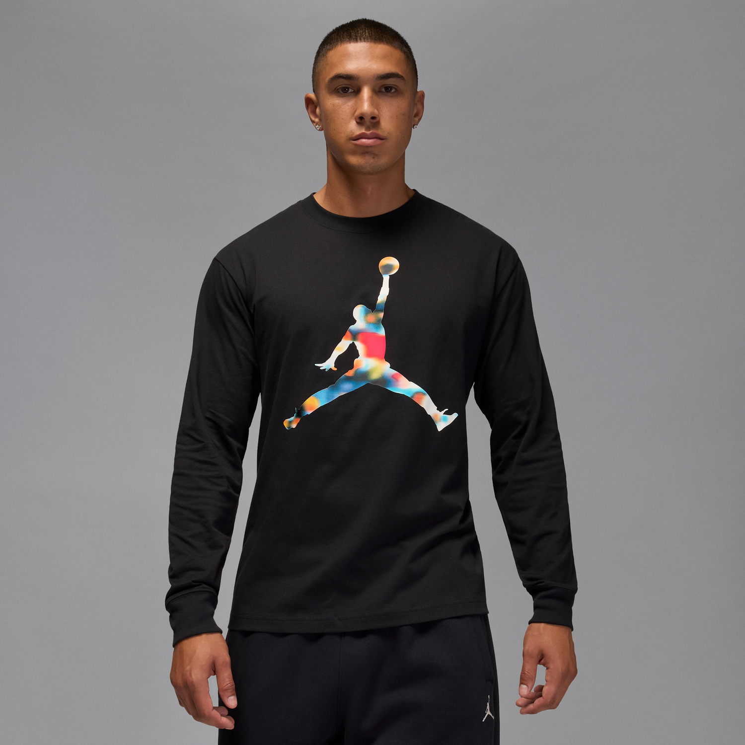 Тениска Jordan Jordan Flight Graphic Long-Sleeve Crewneck T-Shirt Черно | IM6511-010, 0