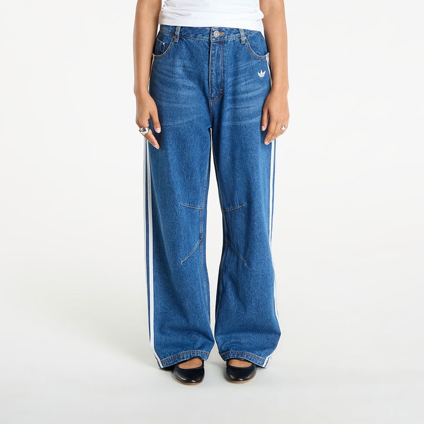 Дънки adidas Originals adidas Originals Baggy GFX Denim Pants Синьо | KC6278