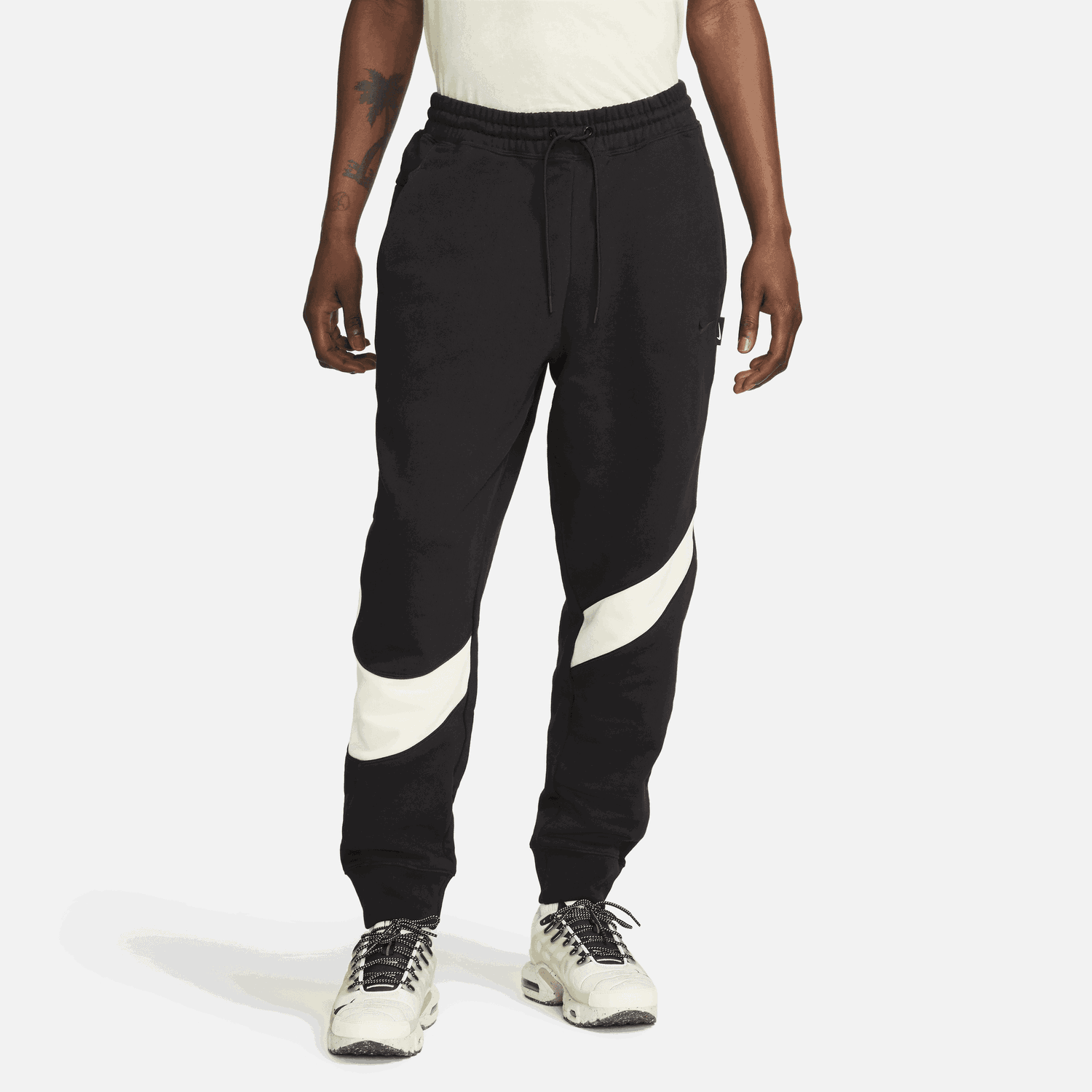 Спортни панталони Nike Swoosh Sweatpants Черно | DX0564-013, 0