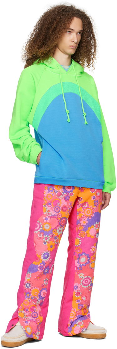 Суитчър ERL Rainbow Colorblock Hoodie Многоцветен | ERL07T023, 3