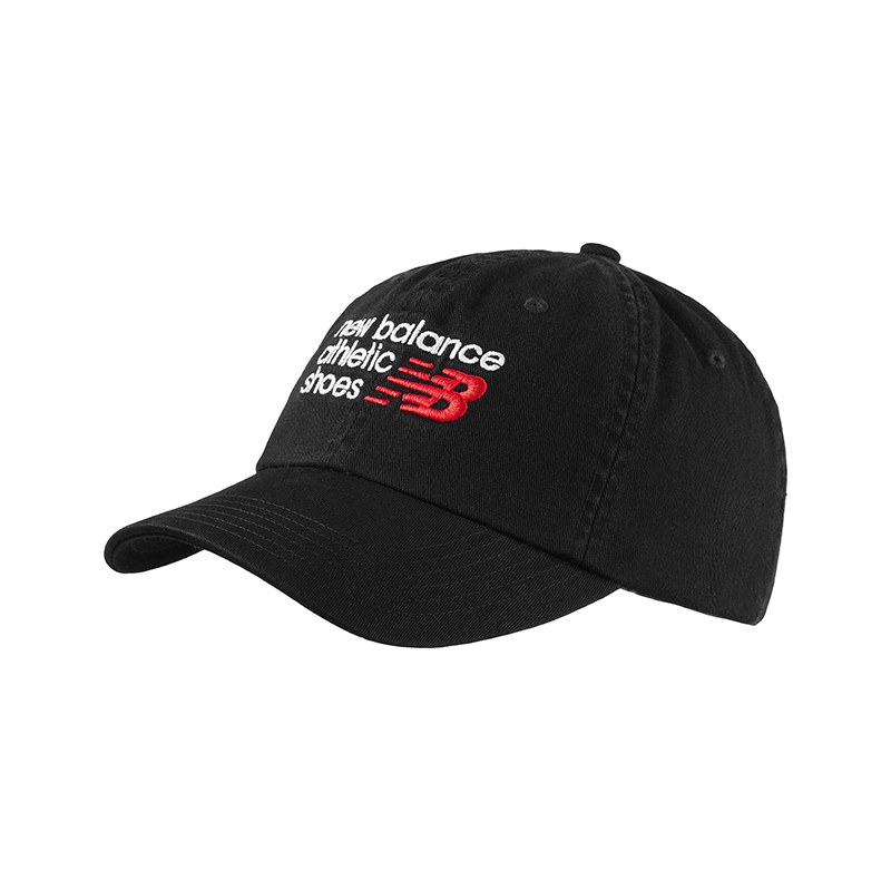Шапка с козирка New Balance Athletic Shoes Baseball Cap Черно | NBLAH43016BK, 0