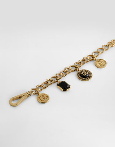Гривна Dolce & Gabbana Dolce & Gabbana Like A Virgin Gold Charm Bracelet Металик | WBR6V3W1111ZOO00, 2