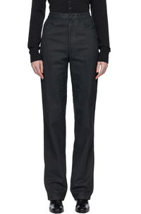 High Waisted Straight Jeans