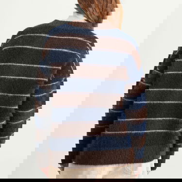 Пуловер Samsoe Samsoe Sajeanne Hairy Knit Sweater Stripe Многоцветен | F25300007-CLR002397, 3